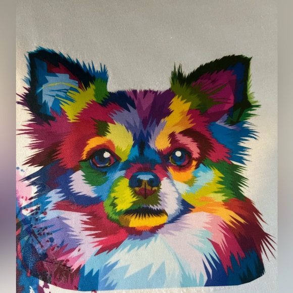 CHIHUAHUA COLORFUL TSHIRT CUSTOM FOR @lpnluv93 - Picture 3 of 3